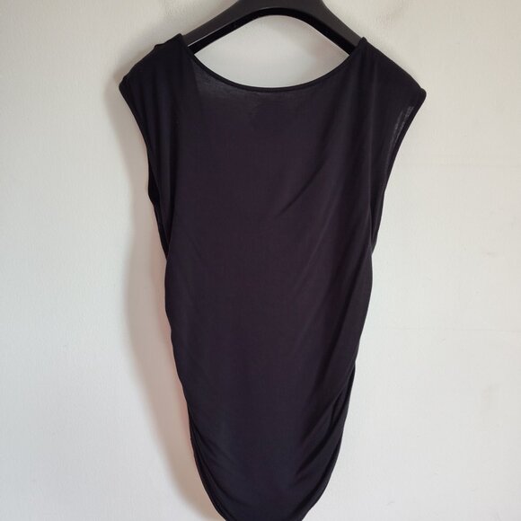 Ladies SZ S Inc Black Cap-Sleeve T-Shirt - Picture 2 of 2